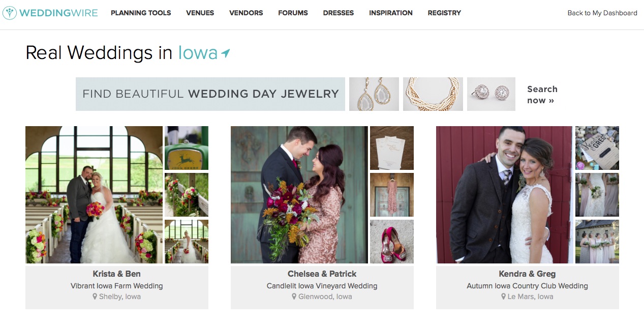Feature Your Wedding on Wedding Wire